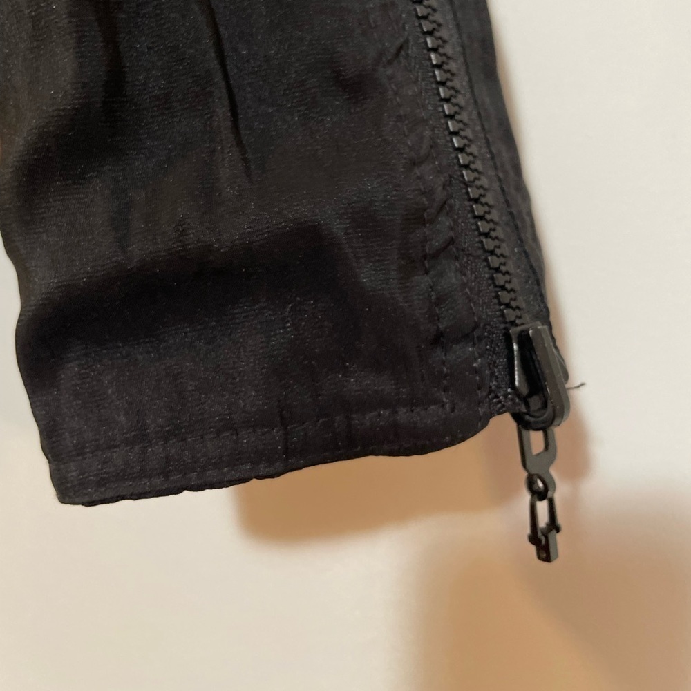 MYCRA PAC ONE Black Reversible Quilted Moto double Diagonal Zip Size 6-8 USA - Picture 15 of 15